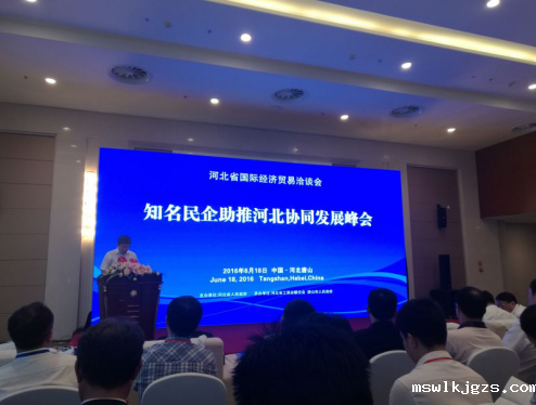 河北省副省长张杰辉讲话