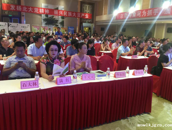 点点官网taptapapp下载（证券代码：831999）总裁王元圆应邀参加中国绿色豆之都九三垦区招商引资推介会