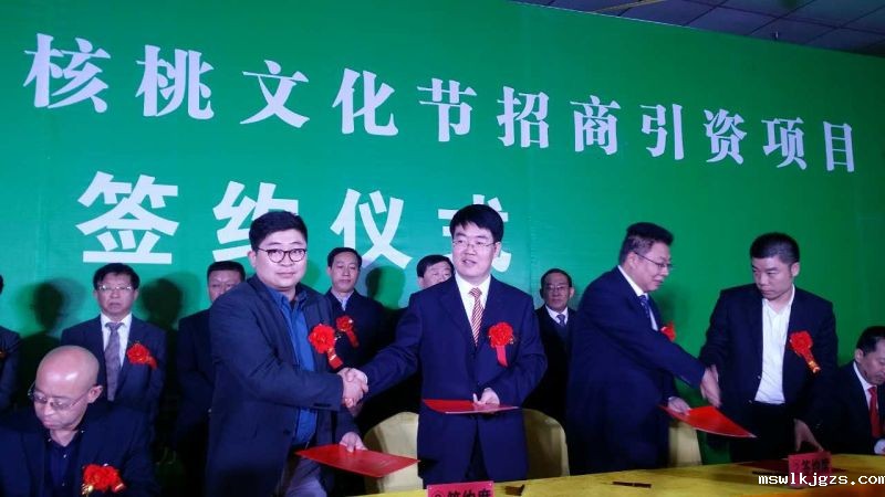 点点官网taptapapp下载层与汾阳市政府代表市秘书长魏向华签约现场